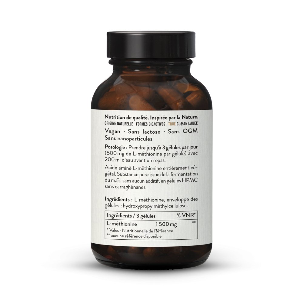 L-mthionine 500 mg -   120 glules