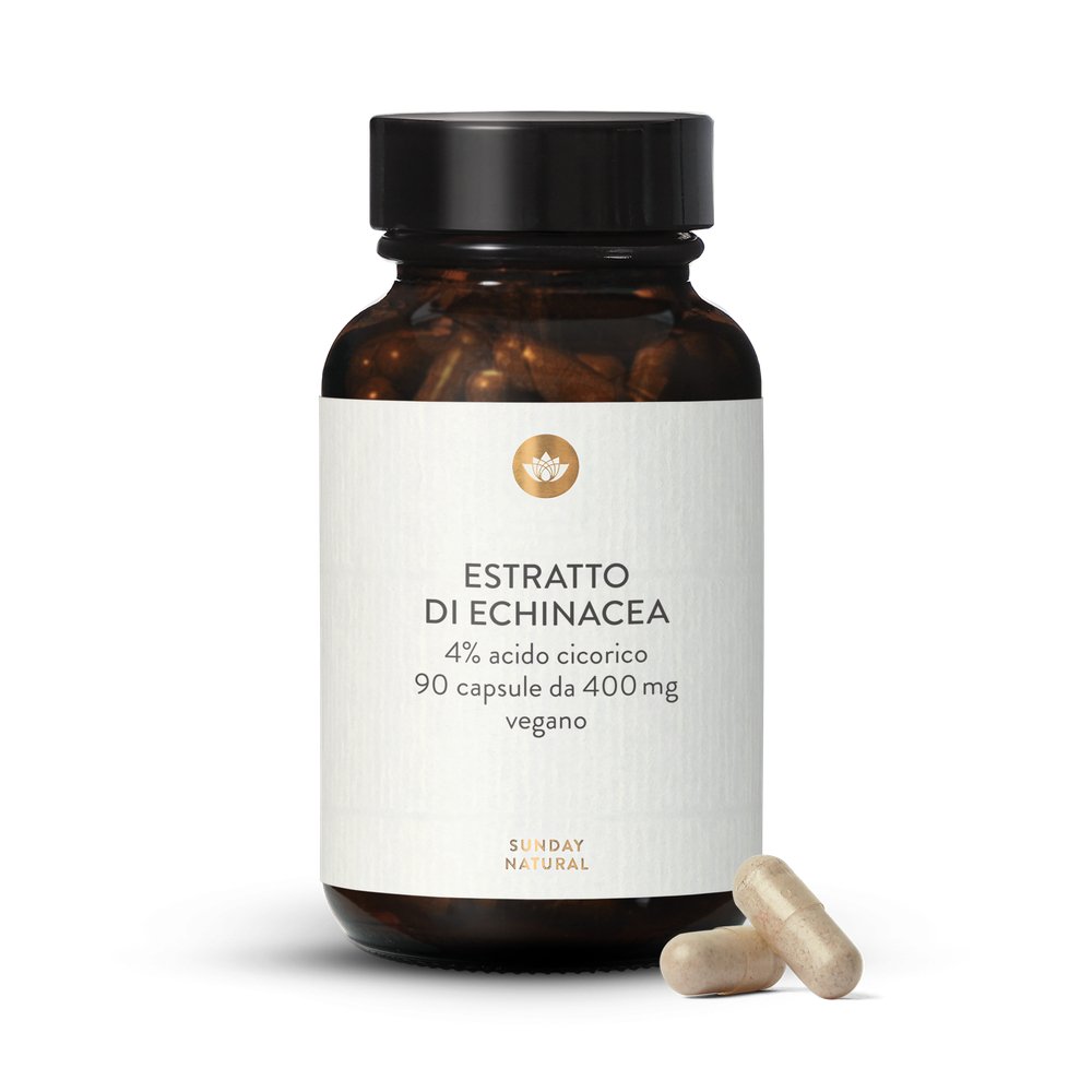 Estratto di echinacea 400 mg in capsule