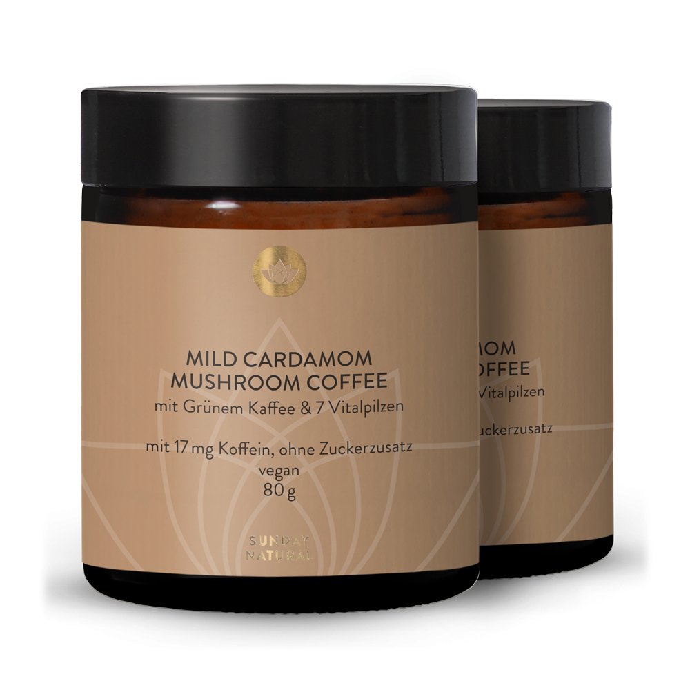 Mild Cardamom Mushroom Coffee