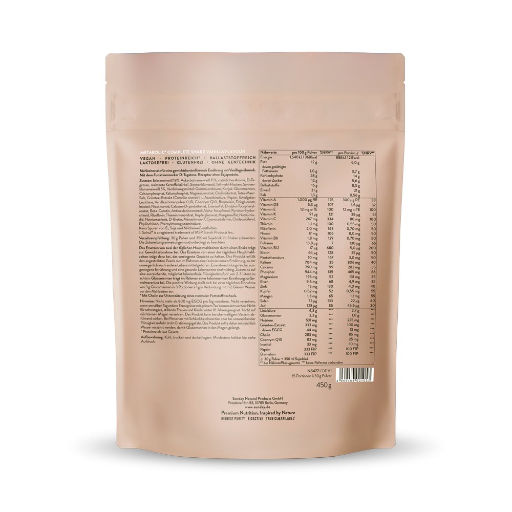 Metabolic Complete Shake Vanilla