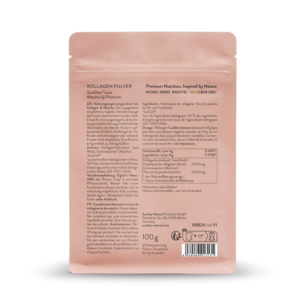 Collagène Matcha SunGlow® Luxe