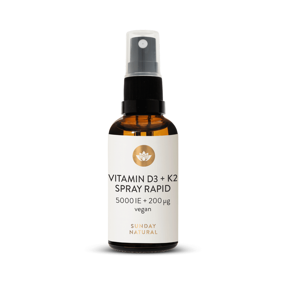 Vitamin D+K2 Spray hochdosiert bioverfügbar 240 Sprühstöße