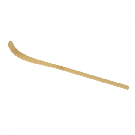 Matcha Löffel (Chashaku) Gold-Bambus Flach