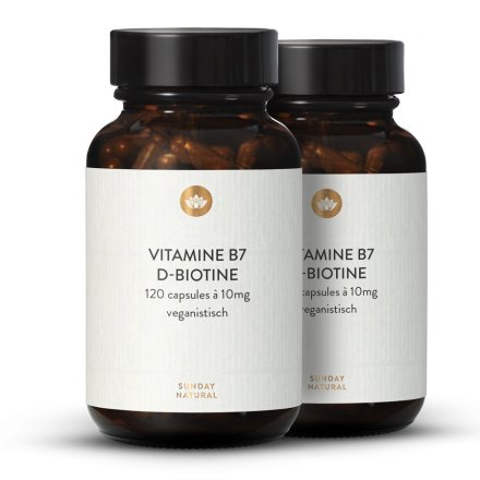 Vitamine B7 D-Biotine hooggedoseerd