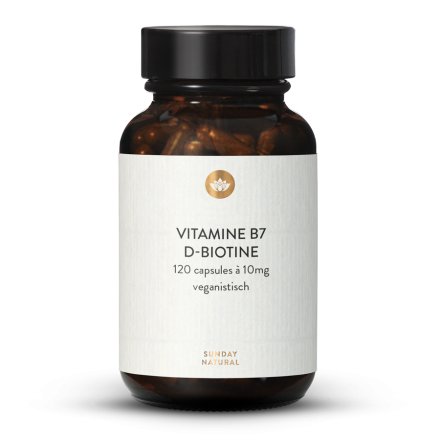 Vitamine B7 D-Biotine hooggedoseerd