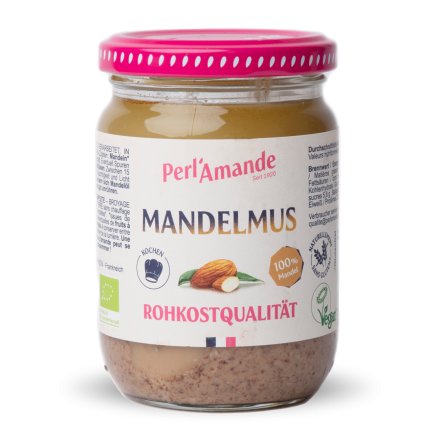 Organic Almond Butter Perl'Amande Natural, Raw