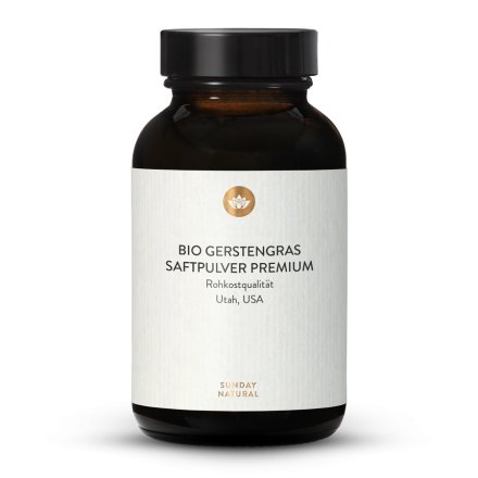 Poudre de jus d'herbe d'orge bio