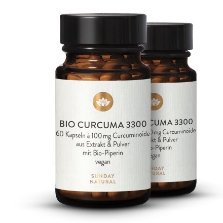Bio Kurkuma 3300 Extract Capsules