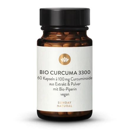 Bio Curcuma 3300 Extrakt Kapseln