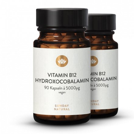 Vitamin B12 Hydroxocobalamin 5000µg