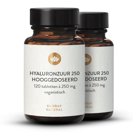 Hyaluronzuur 250 mg hooggedoseerd