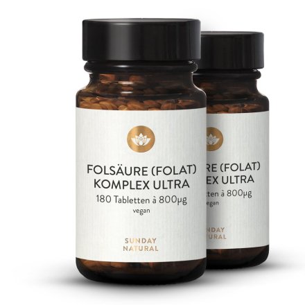 Complexe d'acide folique (folate) Ultra 800