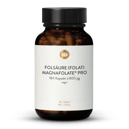 Acide folique (folate) Magnafolate® Pro 800 µg