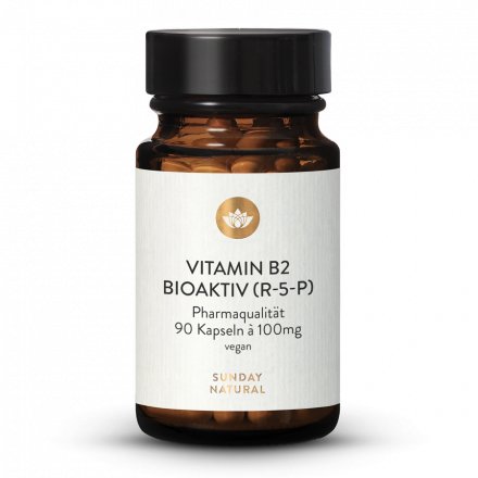 High-Dose Vitamin B2 100mg Bioactive R5P