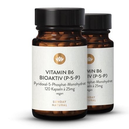Vitamine B6 P-5-P bioactive hautement dosée