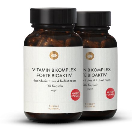 Complexe de vitamines B bioactives hautement dosé avec cofacteurs