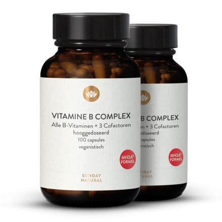 Vitamine B Complex hooggedoseerd met Cofactoren