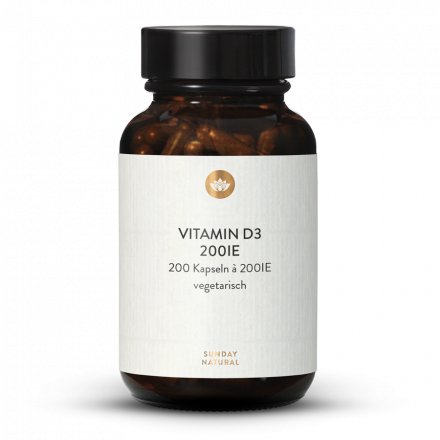 Vitamine D3 200 Ui 200 Gélules