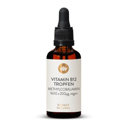 Vitamine B12 Gouttes Méthylcobalamine 200µg