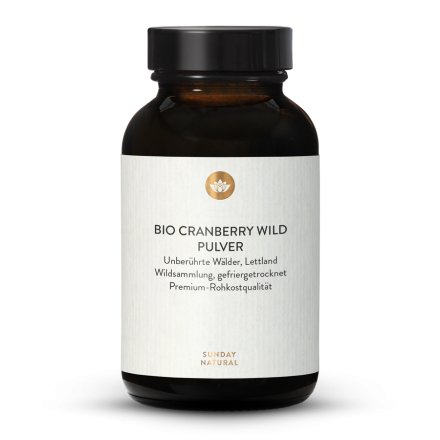Bio Cranberry Wild Pulver