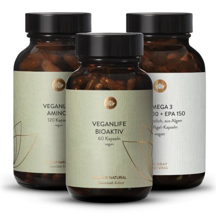 Veganlife Bioaktiv + Amino+ + Omega 3 Komplex