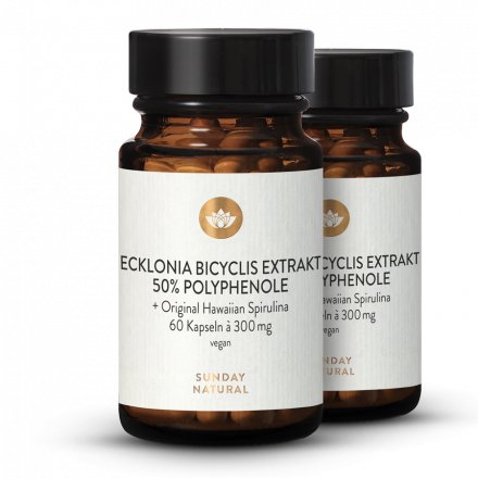 Ecklonia Bicyclis Extrakt + Hawaiian Spirulina