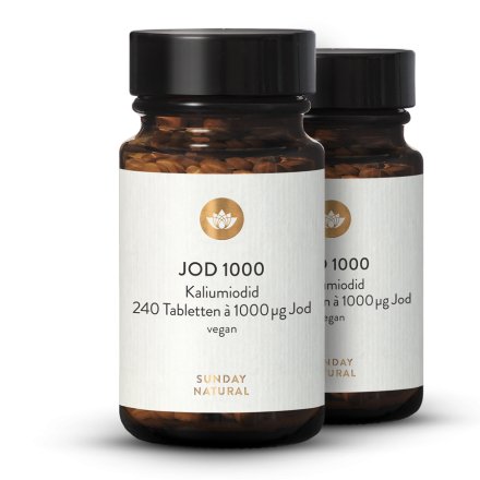 Jod 1000 µg Mini-Tabletten