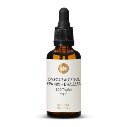 Omega 3 Öl EPA 40% + DHA 22,5% vegan