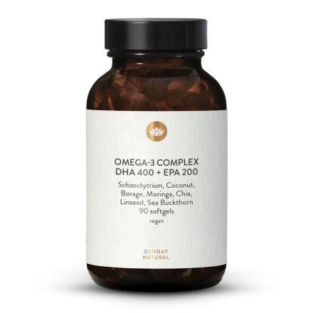 Omega 3 Komplex DHA + EPA Vegansk