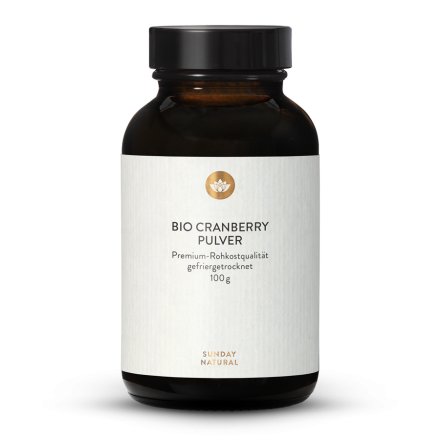 Bio Cranberry Pulver