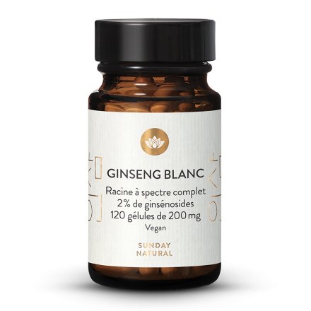 Ginseng blanc naturel 2 %