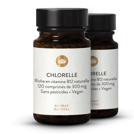 Chlorelle & Vitamine B12 - 120 comprims