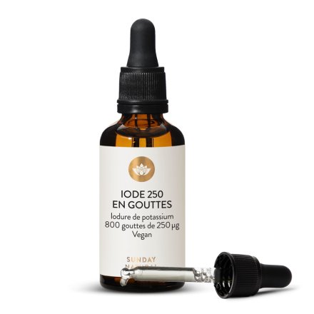 Iode 250 g en gouttes