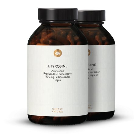 L-Tyrosin 500 mg Kapslar