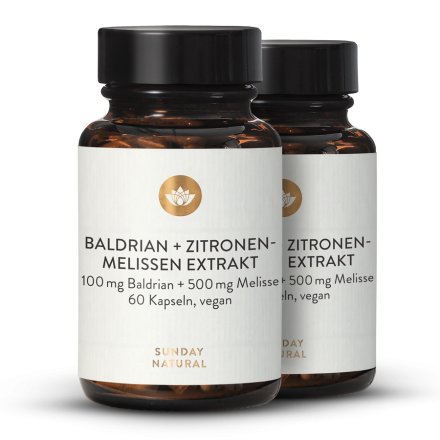 Valeriaan + Citroenmelisse Capsules