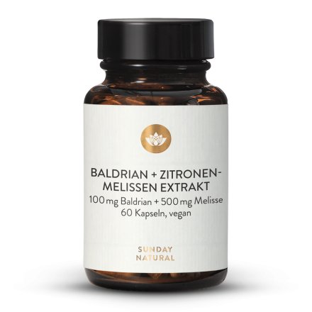 Valeriaan + Citroenmelisse Capsules