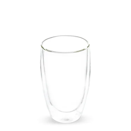 Bicchiere di vetro a doppia parete Yoshi en 450 ml