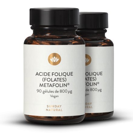 Acide folique (folate) Metafolin 800