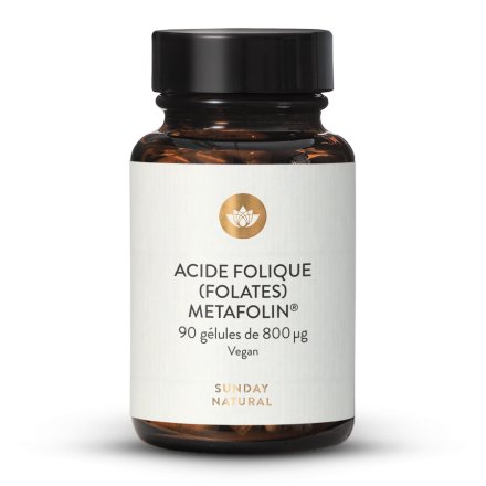 Acide folique (folate) Metafolin 800