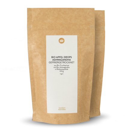 Organic Freeze-Dried Apple Ashwagandha Drops