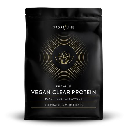 Vegan Clear Protein Peach Iced Tea