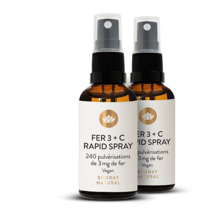 Fer + vitamine C Rapid Spray