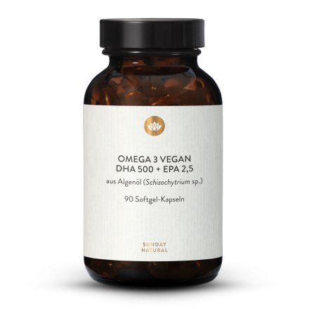 Omega 3 DHA 500 EPA 2,5 Vegan
