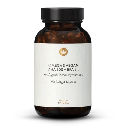 Omga-3 500 mg DHA/2,5 mg EPA Vegan
