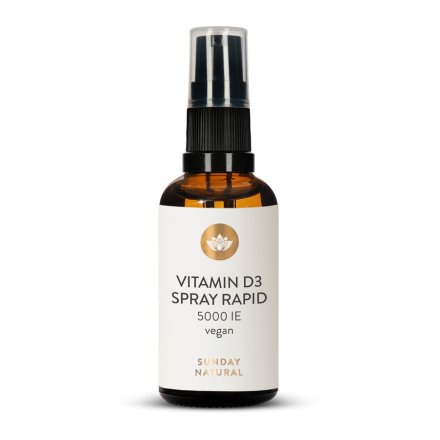 Vitamin D3 Rapid Spray 5,000IU High Dose 214 Sprays, Vegan