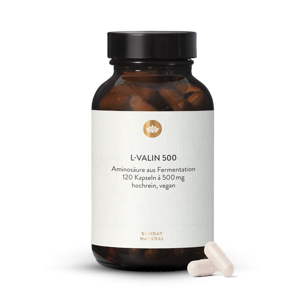 L-Valin 500 Kapseln Aus Fermentation, Vegan