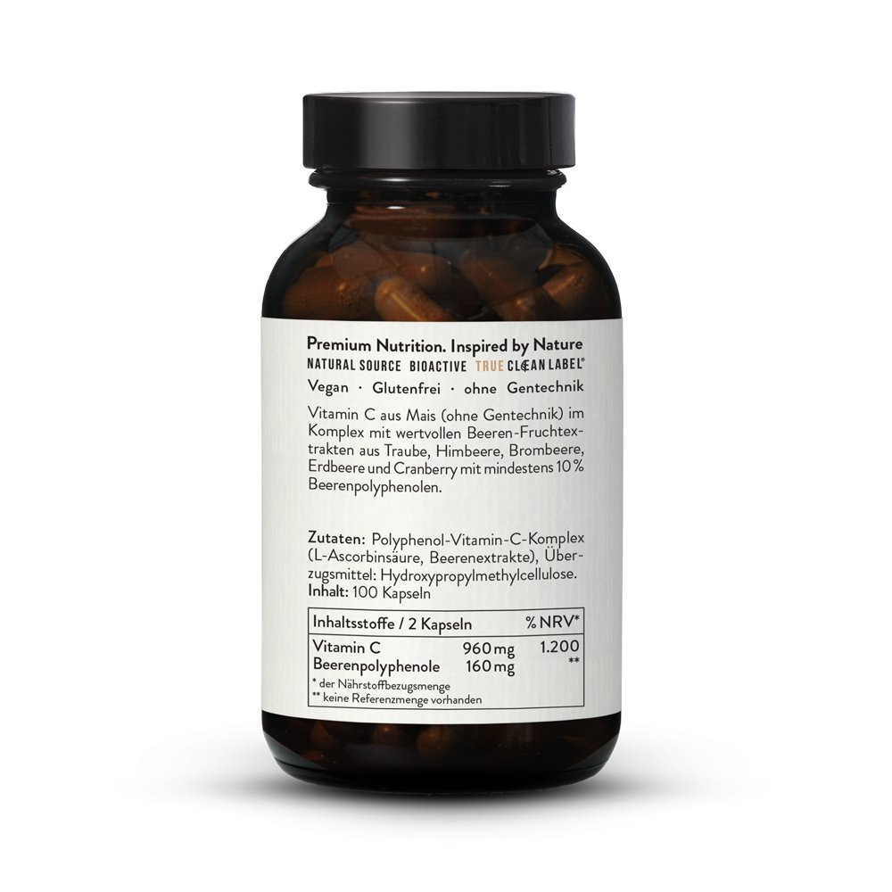 Vitamine C 2x480 plus bessenextracten in capsules kopen