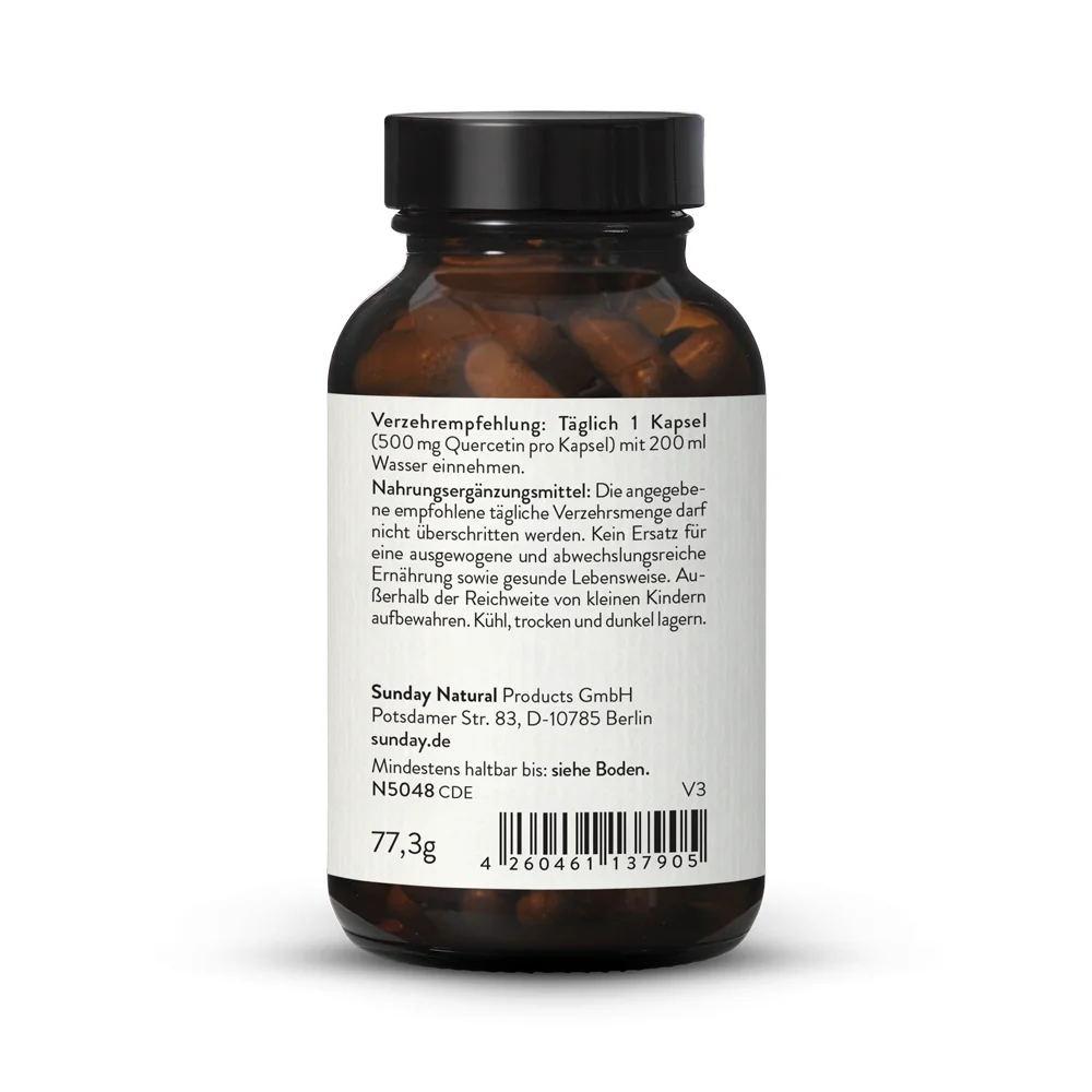 Quercetin 500mg Capsules
