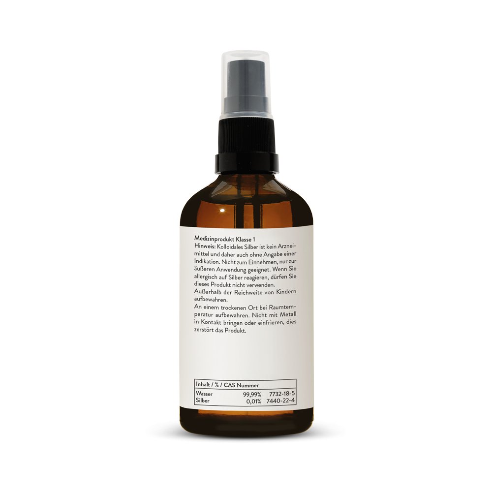 Kolloidales Silber 80% Kolloidal 10 PPM Spray