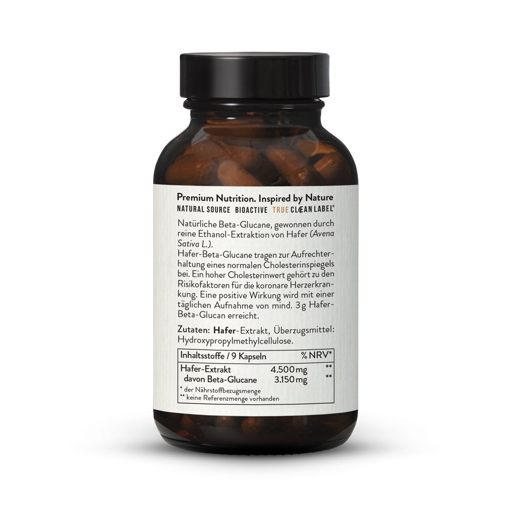 Hafer-Beta-Glucan Kapseln